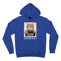 Catnip Made Me Do Igift Funny Cat Owners Catnip Cat Gift Hoodie