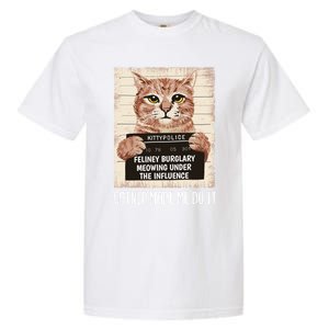 Catnip Made Me Do Igift Funny Cat Owners Catnip Cat Gift Garment-Dyed Heavyweight T-Shirt