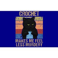 Crochet Mom Makes Me Feel Less Murdery Vintage Bumper Sticker