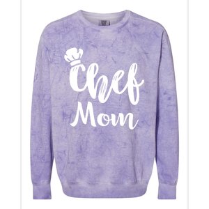 Chef Mom Mother Cooking S Cool Gift Colorblast Crewneck Sweatshirt