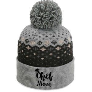 Chef Mom Mother Cooking S Cool Gift The Baniff Cuffed Pom Beanie