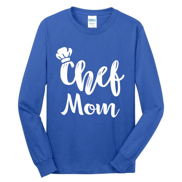 Chef Mom Mother Cooking S Cool Gift Tall Long Sleeve T-Shirt