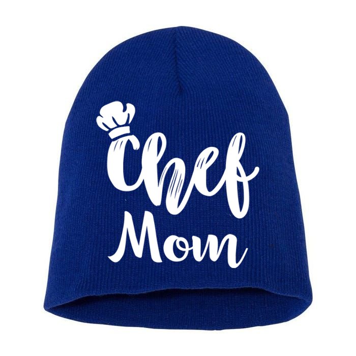 Chef Mom Mother Cooking S Cool Gift Short Acrylic Beanie