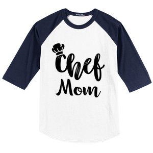 Chef Mom Mother Cooking S Cool Gift Baseball Sleeve Shirt