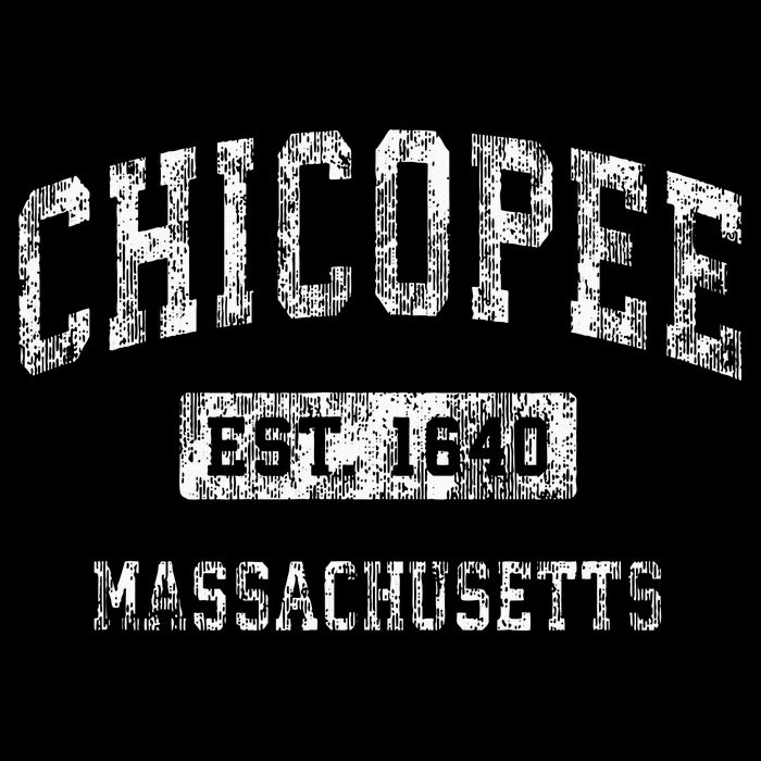Chicopee Massachusetts Ma Vintage Established Sports Design T-Shirt