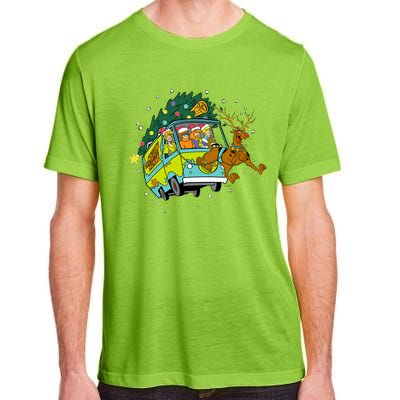 Christmas Mystery Machine Reindeer Gang Adult ChromaSoft Performance T-Shirt