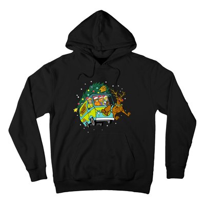 Christmas Mystery Machine Reindeer Gang Hoodie