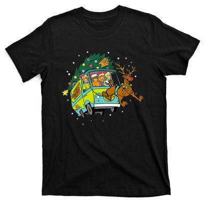 Christmas Mystery Machine Reindeer Gang T-Shirt