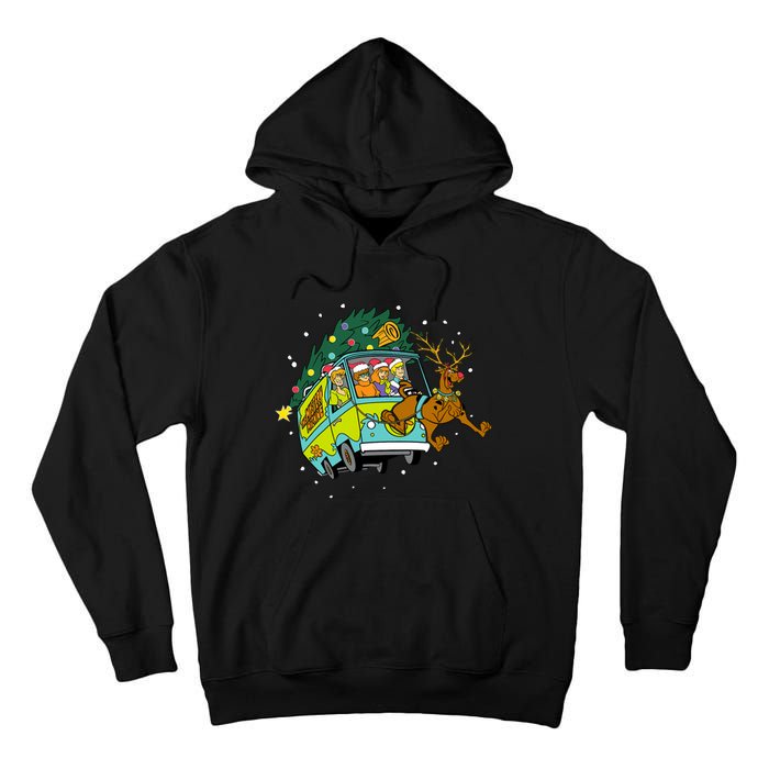 Christmas Mystery Machine Reindeer Gang Tall Hoodie