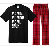 Classic Mama Mommy Mom Bruh Meme Pajama Set