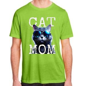 Cat Mom Mother House Cats Mommy Mum Mothers Day Cat Adult ChromaSoft Performance T-Shirt