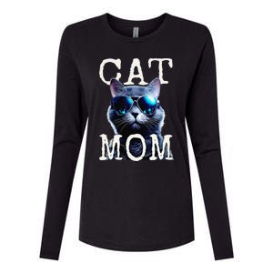 Cat Mom Mother House Cats Mommy Mum Mothers Day Cat Womens Cotton Relaxed Long Sleeve T-Shirt