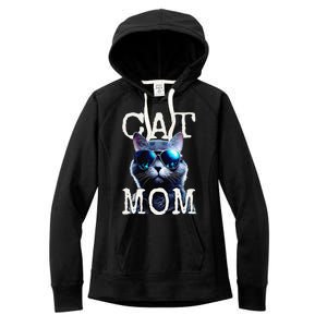 Cat Mom Mother House Cats Mommy Mum Mothers Day Cat Women's Fleece Hoodie