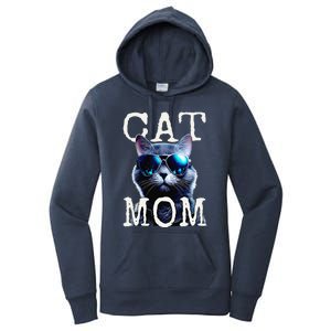 Cat Mom Mother House Cats Mommy Mum Mothers Day Cat Women's Pullover Hoodie