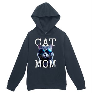 Cat Mom Mother House Cats Mommy Mum Mothers Day Cat Urban Pullover Hoodie