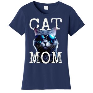 Cat Mom Mother House Cats Mommy Mum Mothers Day Cat Women's T-Shirt