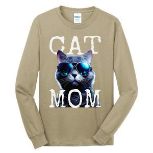 Cat Mom Mother House Cats Mommy Mum Mothers Day Cat Tall Long Sleeve T-Shirt