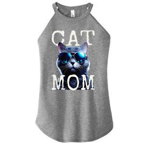 Cat Mom Mother House Cats Mommy Mum Mothers Day Cat Women's Perfect Tri Rocker Tank