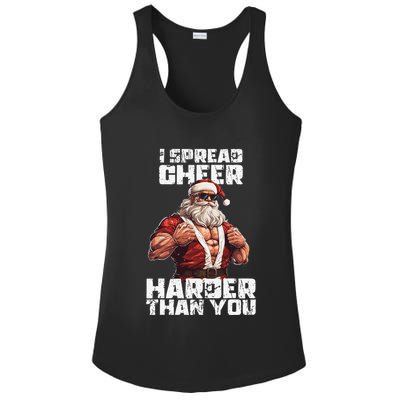 Christmas Mass Muscle Iron Diet Physical Protein Ladies PosiCharge Competitor Racerback Tank