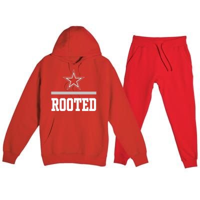 Coach Mike Mccarthy D.A.L.L.A.S Cowboys Rooted Premium Hooded Sweatsuit Set