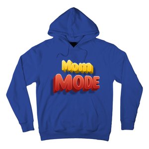 Cute Mom Mode On Cartoon Style Gift Hoodie