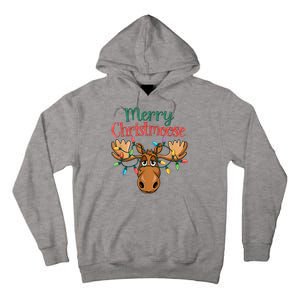 Christmas Moose Merry Christmoose Tall Hoodie