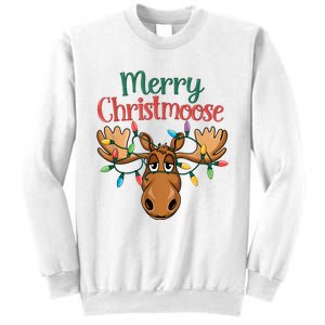 Christmas Moose Merry Christmoose Sweatshirt