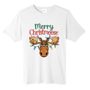 Christmas Moose Merry Christmoose Tall Fusion ChromaSoft Performance T-Shirt