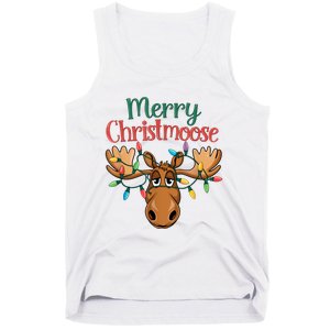 Christmas Moose Merry Christmoose Tank Top