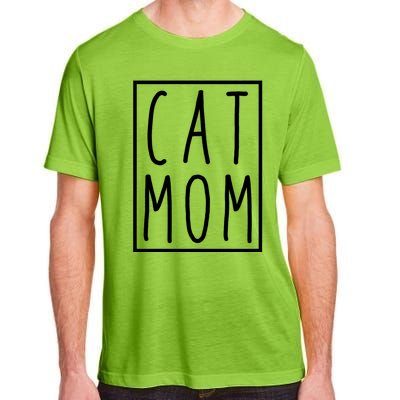 Cat Mom Mothers Day Cat Mother Adult ChromaSoft Performance T-Shirt