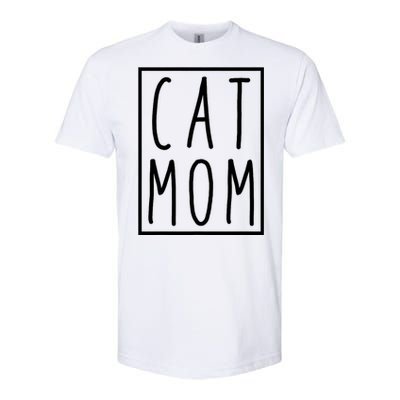 Cat Mom Mothers Day Cat Mother Softstyle CVC T-Shirt