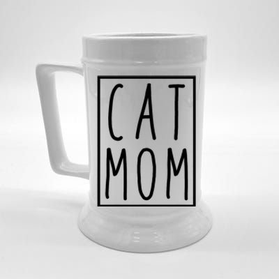 Cat Mom Mothers Day Cat Mother Beer Stein