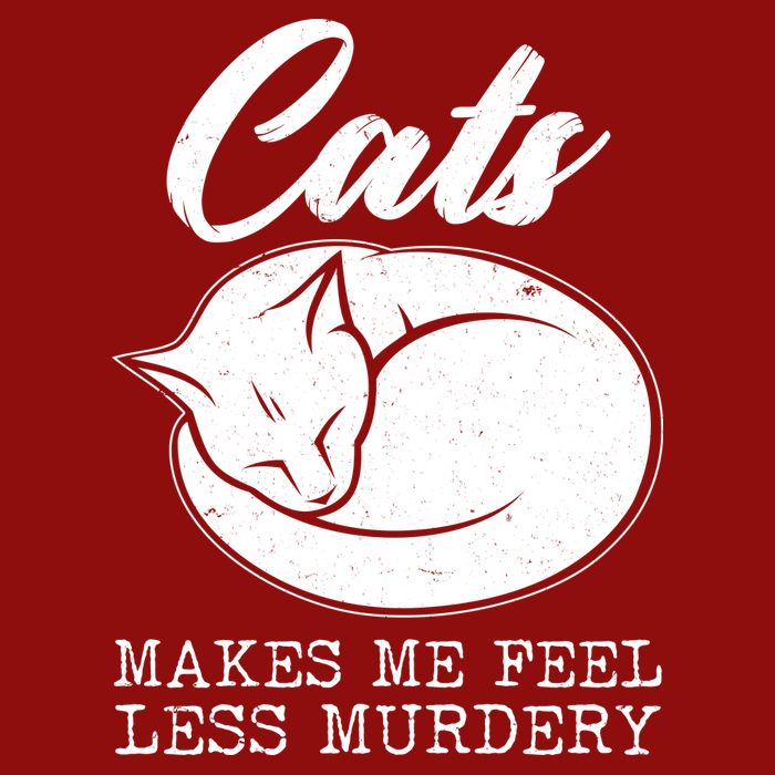 Cats Makes Me Feel Less Murdery Cooling Performance Crew T-Shirt