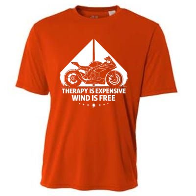 Cool Motorcycle Motorcycle Lovers Bike Rider Cool Gift Cooling Performance Crew T-Shirt