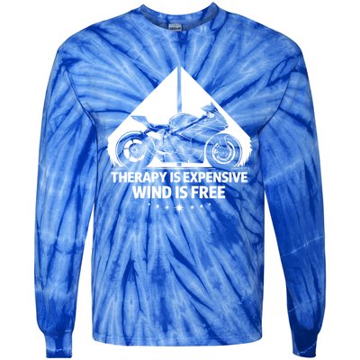 Cool Motorcycle Motorcycle Lovers Bike Rider Cool Gift Tie-Dye Long Sleeve Shirt