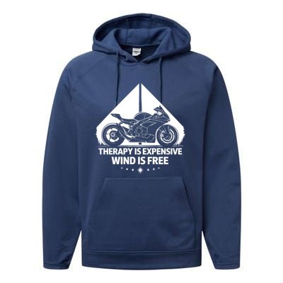 Cool Motorcycle Motorcycle Lovers Bike Rider Cool Gift Performance Fleece Hoodie