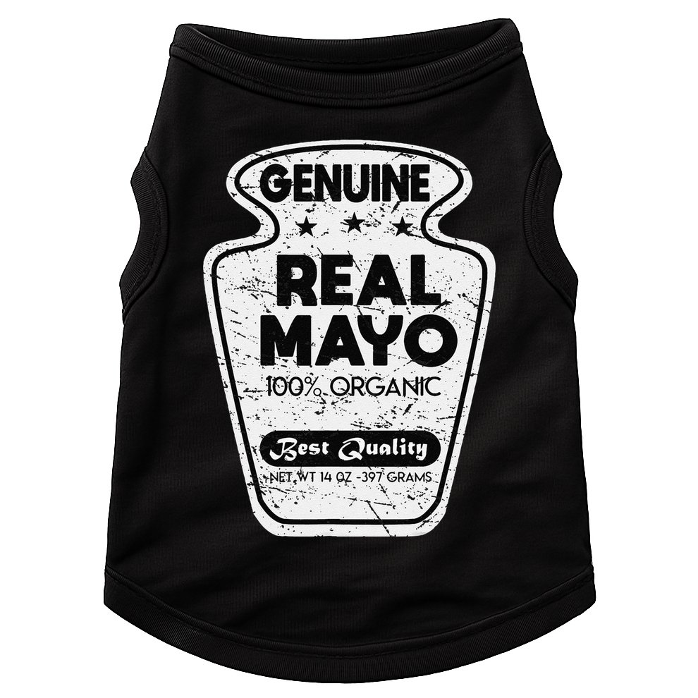 Condiment Mayo Mayonnaise Costume Vintage Halloween Gifts Doggie Tank