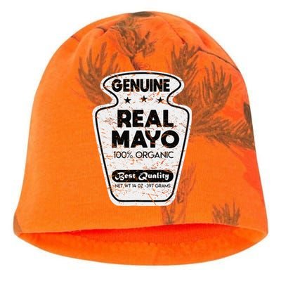 Condiment Mayo Mayonnaise Costume Vintage Halloween Gifts Kati - Camo Knit Beanie