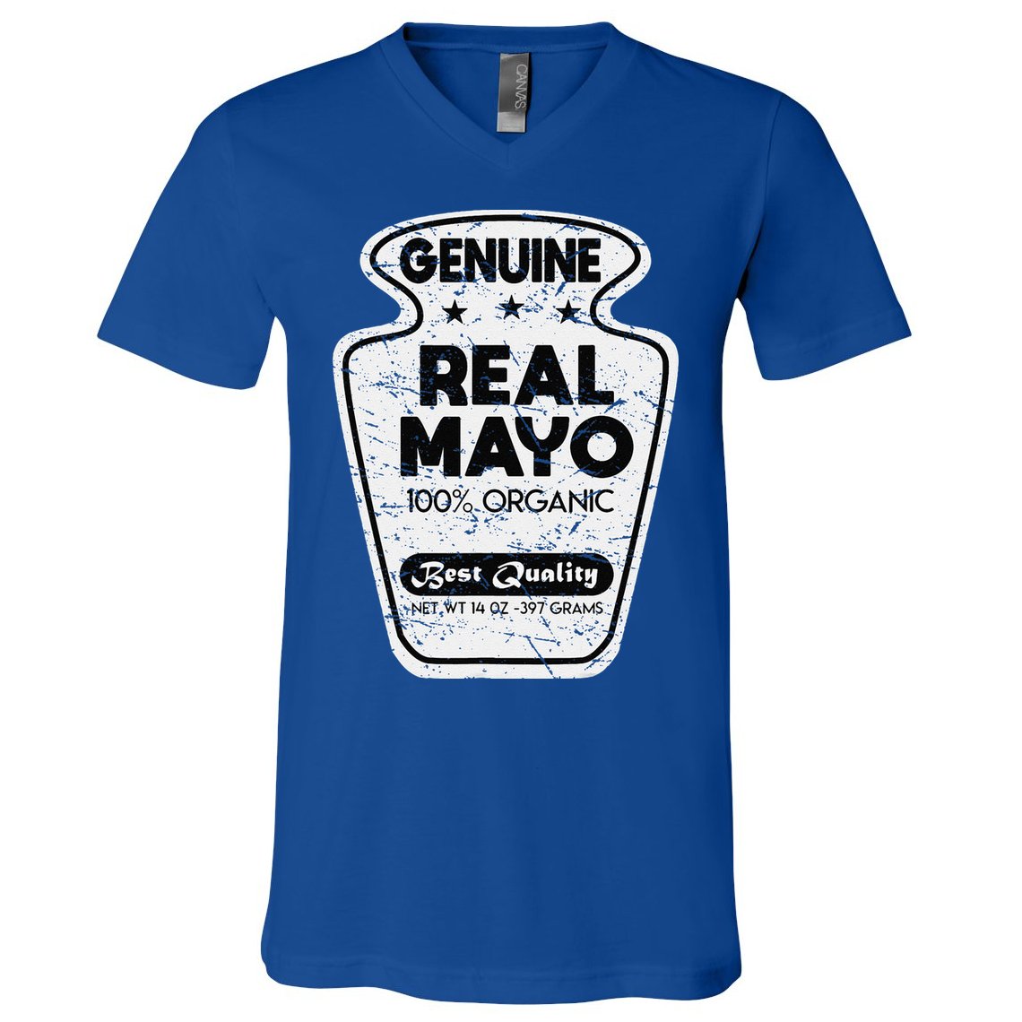Condiment Mayo Mayonnaise Costume Vintage Halloween Gifts V-Neck T-Shirt