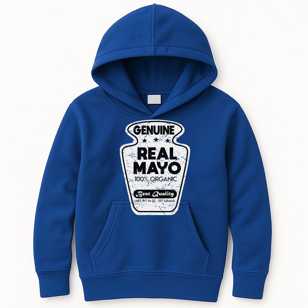 Condiment Mayo Mayonnaise Costume Vintage Halloween Gifts Kids Hoodie