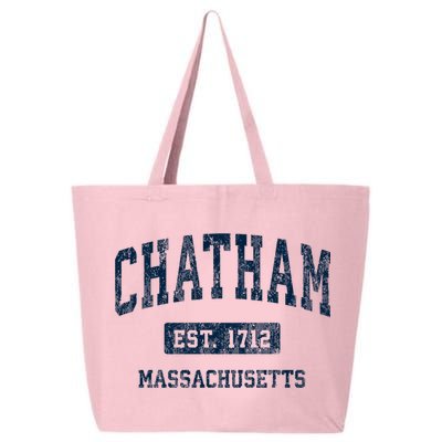 Chatham Massachusetts Ma Vintage Athletic Sports 25L Jumbo Tote