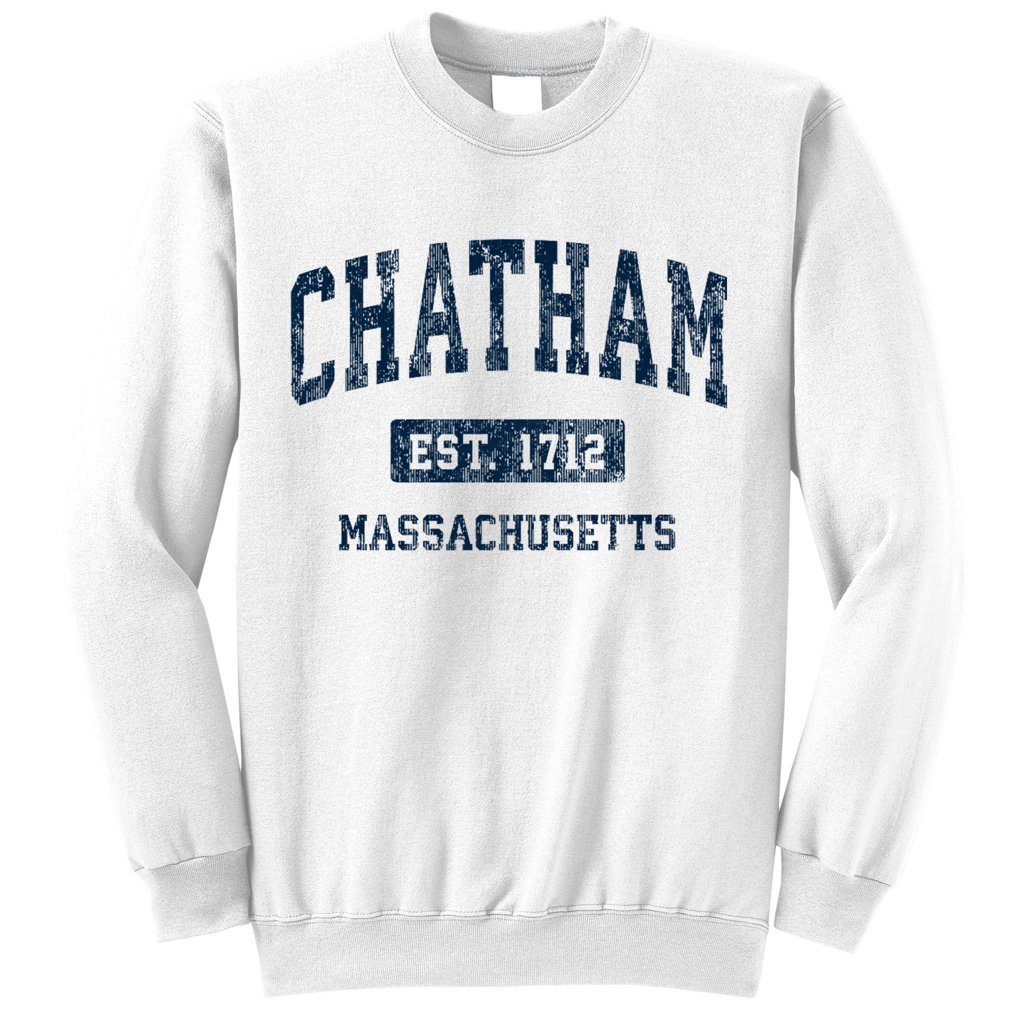Chatham Massachusetts Ma Vintage Athletic Sports Sweatshirt
