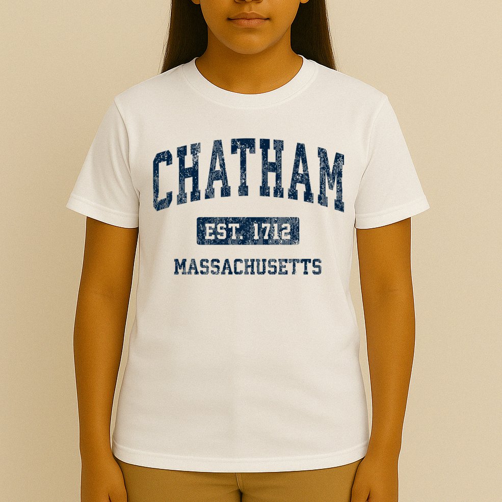 Chatham Massachusetts Ma Vintage Athletic Sports T-Shirt