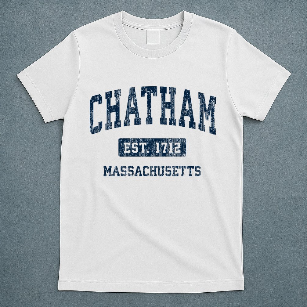 Chatham Massachusetts Ma Vintage Athletic Sports T-Shirt