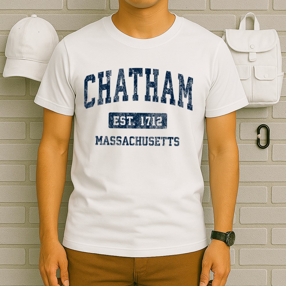 Chatham Massachusetts Ma Vintage Athletic Sports T-Shirt