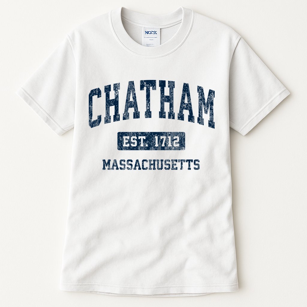 Chatham Massachusetts Ma Vintage Athletic Sports Tall T-Shirt