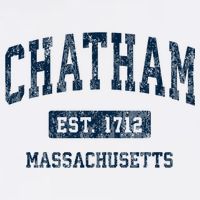 Chatham Massachusetts Ma Vintage Athletic Sports Button