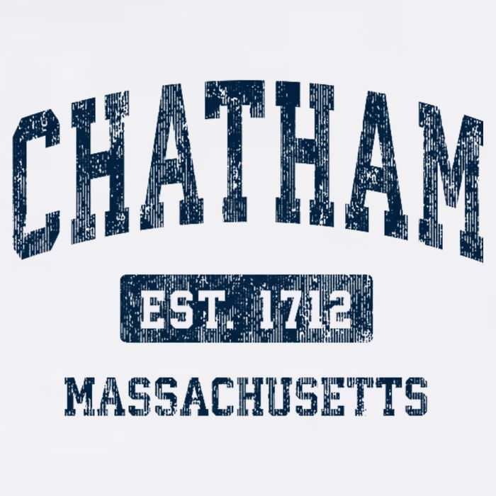 Chatham Massachusetts Ma Vintage Athletic Sports Button