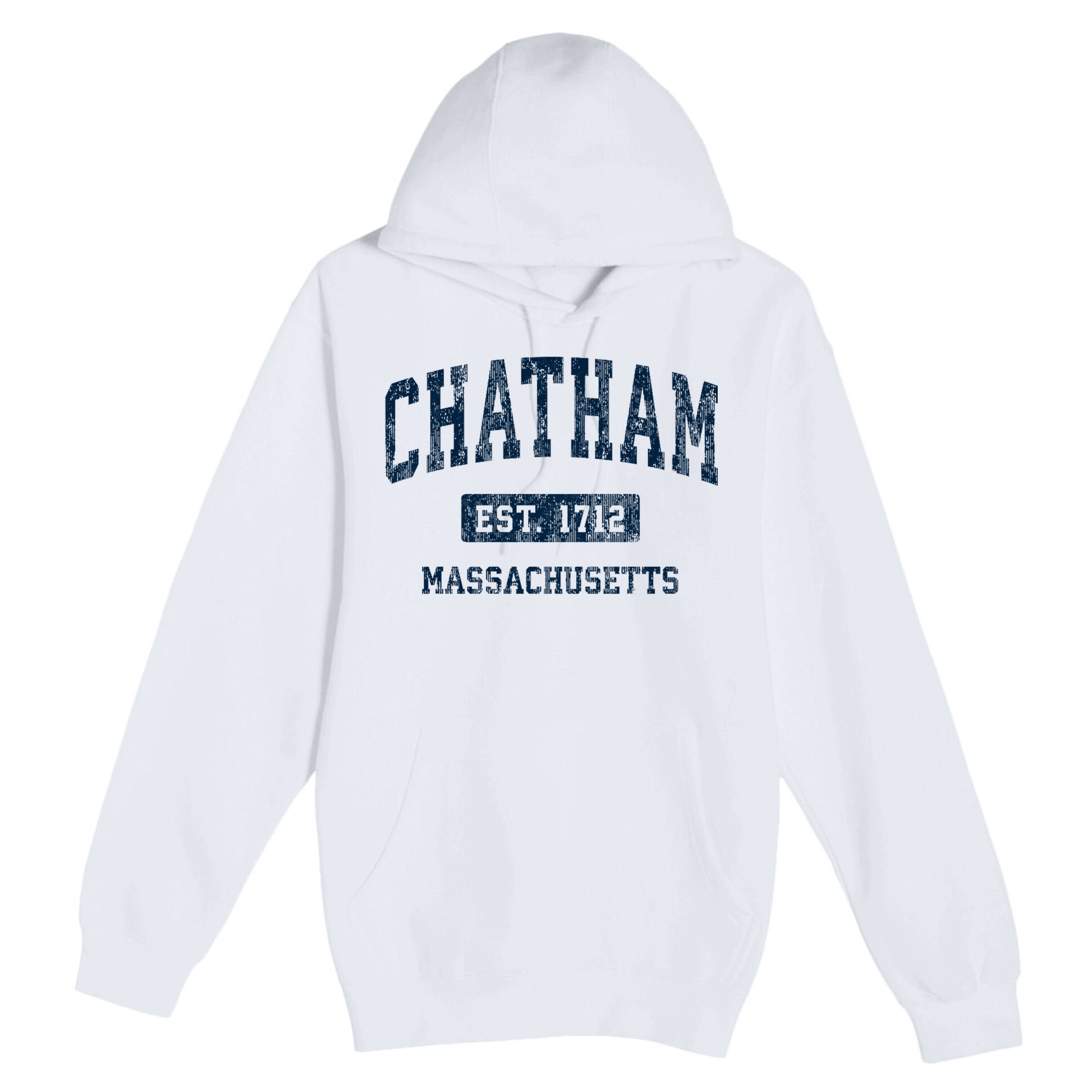 Chatham Massachusetts Ma Vintage Athletic Sports Premium Pullover Hoodie