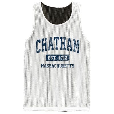 Chatham Massachusetts Ma Vintage Athletic Sports Mesh Reversible Basketball Jersey Tank